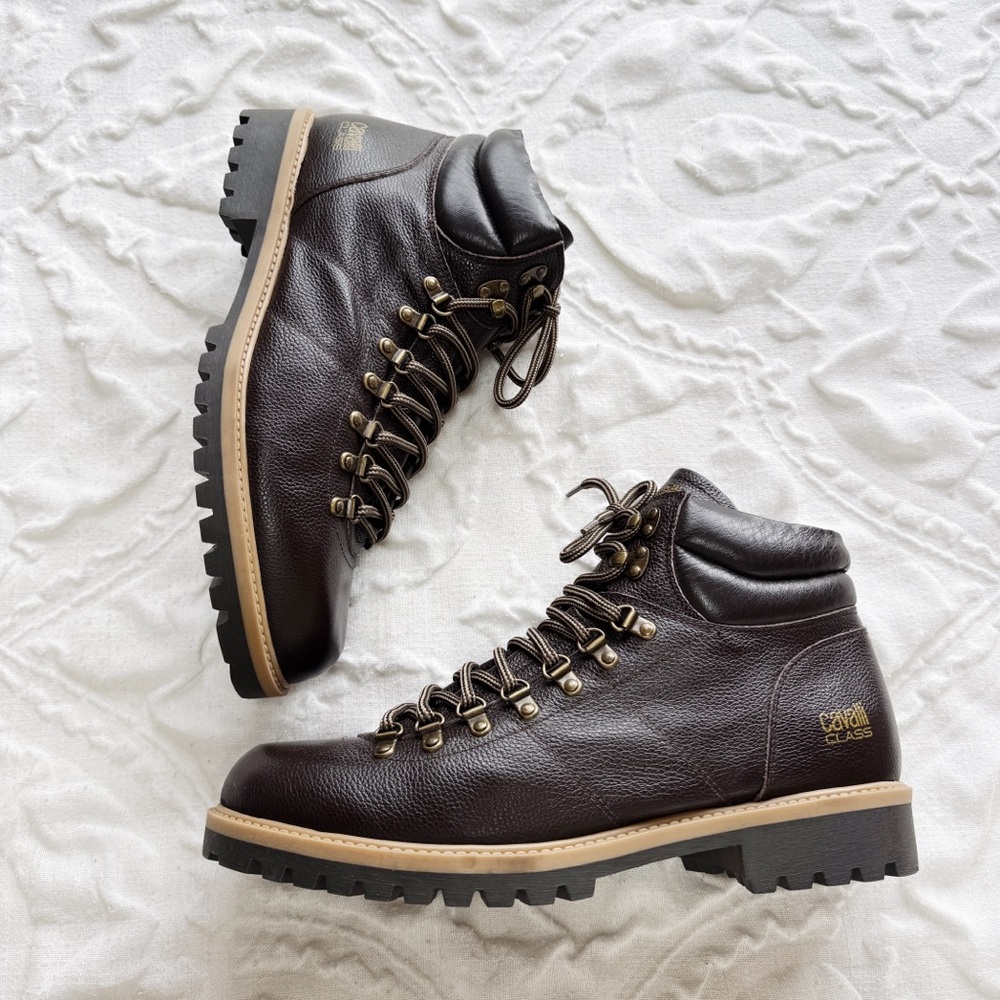 Roberto Cavalli Braises Hiking Boot Size 13